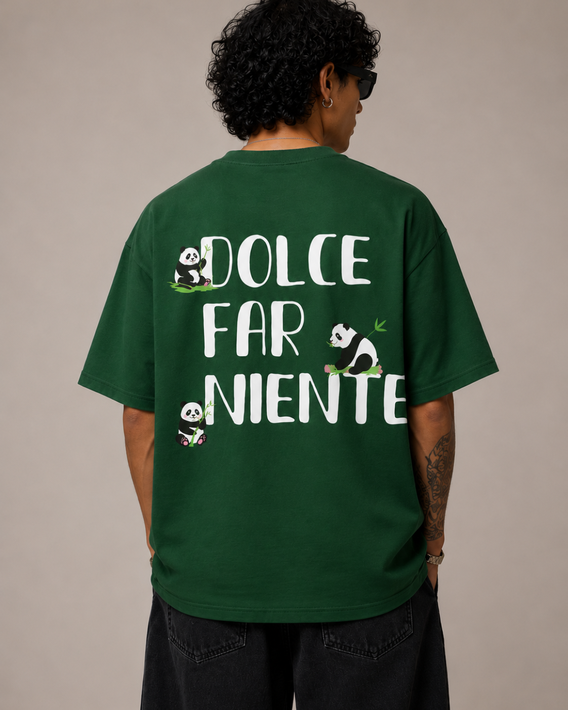 "Dolce Far Niente" The Panda T-shirt
